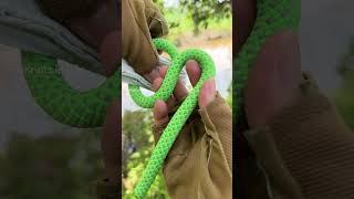 THE BEST Tarp Corner Knot for Camping Ever [upl. by Naihtsirc]