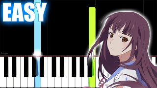 Uchiage Hanabi  SLOW EASY Piano Tutorial [upl. by Nations]