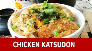 Chicken katsudon – How to prepare quick and easy recipe [upl. by Lehcir]