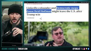 Democrat Mega Donor May FLEE THE US After Trump Win Reid Hoffman Went To EPSTEIN ISLAND PANICS [upl. by Kcirdderf]