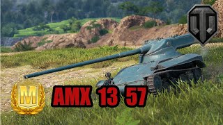 AMX 13 57 Ace TankerMaestria N3  World of Tanks Console [upl. by Leiba972]