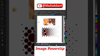 Image Powerclip tool in Coreldraw coreldraw graphicdesgin powerclip shortvideo [upl. by Sara-Ann]