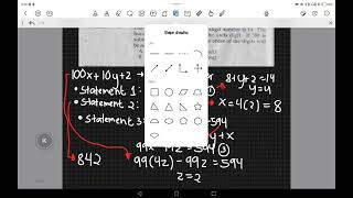 ALGEBRA NUMBER PROBLEMS sample 5 [upl. by Tildy]