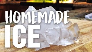 HOW TO MAKE HOMEMADE ICE [upl. by Hobie437]