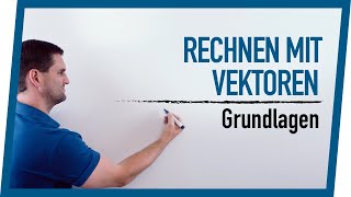 Rechnen mit Vektoren Grundlagen  Mathe by Daniel Jung [upl. by Schaaff]