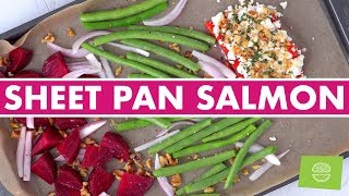 Salmon Sheet Pan Dinners 5 Easy Healthy Recipes [upl. by Neddra]