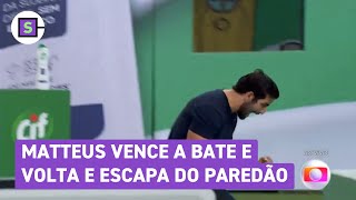 BBB 24 Matteus vence bate e volta e escapa do paredão [upl. by Fransen663]