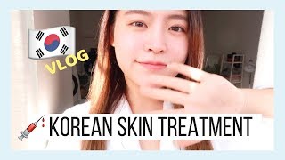 Lets Go Get a Skin Treatment in Korea 🇰🇷 Korea Vlog [upl. by Fredella]