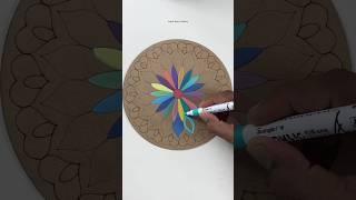 How to draw Mandala for Beginners  mandala art  stepbystep  doodle creativeart mandaladrawing [upl. by Eintruok532]