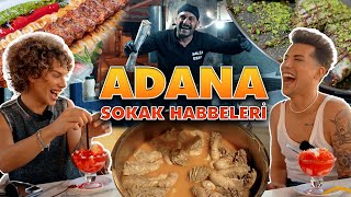 ADANA SOKAK HABBELERİ  İLK DEFA ŞIRDAN YEDİM🙈 [upl. by Ignatz]