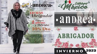 Catálogo ANDREA ABRIGADOR INVIERNO 2023 [upl. by Price]