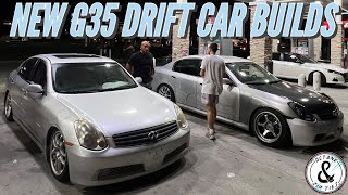 G35 1pc COILOVERS ANGLE KIT AND WELDED DIFF INSTALL  Street Drifts [upl. by Dann]