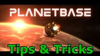 PlanetBase  Tips Tricks amp Getting Started [upl. by Ennaharas]