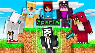 Minecraft HACKER vs 5 ASESINOS 😱🔪 SPEEDRUN vs HUNTER  Sparta356 [upl. by Acitel]