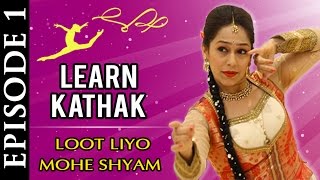 Learn Kathak Dance  Thumri Song  Loot Liyo  Easy Dance Steps for Beginners  Dance with Phulwa [upl. by Refinney]