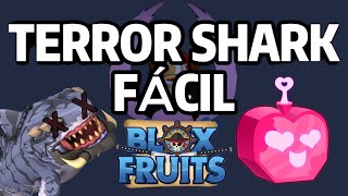 La mejor fruta para cazar terror shark te haran 0 de daño [upl. by Kerby]