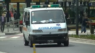 Ambulancia del SEMD en Código Rojo [upl. by Steve]