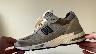 JJJJound New Balance 991 Review and OnFoot [upl. by Sabas]