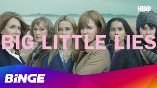 Big Little Lies  Trailer  BINGE [upl. by Nilak]