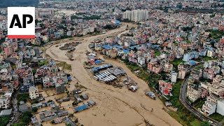 Flooding and landslides in Nepal kill at least 66 people [upl. by Reh]