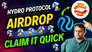 Hydro Protocol HDRO Airdrop For Injective INJ Stakers  Claim it Quick [upl. by Ylro472]