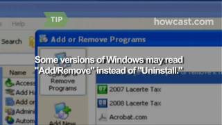 How to Uninstall a Windows Program [upl. by Gibrian919]