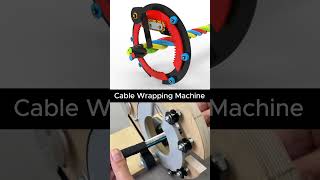 Cable Wrapping Machine mechanical solidworks machine 3ddesign mechanism engineering 3dcad [upl. by Yrannav]