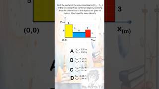 Physics Lab Tech Test Q7 Computing for the center of mass [upl. by Enyaz388]