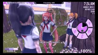 Killing All Rivals  Yandere Simulator  RedbeebreadsYT [upl. by Aromas944]