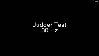 Judder Test 30 Hz [upl. by Anagrom]