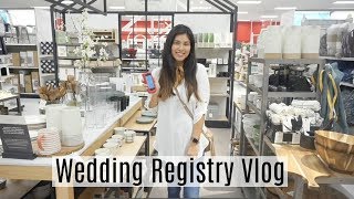 Wedding Registry Vlog [upl. by Yukio869]