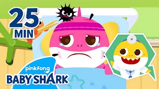 Baby Shark Doctor Mommy is Sick  Compilation  Hospital Play Song amp Story  Baby Shark Official [upl. by Ethbinium]