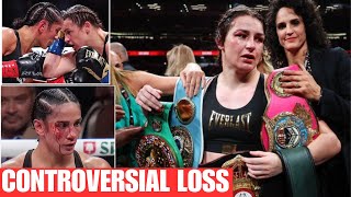 Amanda Serrano Drop Bombshell on Judges After Beaten by Katie Taylor Via Controversial Decision [upl. by Ahsela]