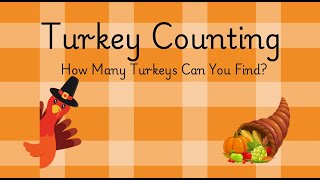 Counting Turkeys Song [upl. by Haslam]