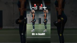 RDL vs DEADLIFT [upl. by Naahsar322]