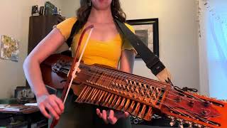 College Hornpipe  Nyckelharpa  slow [upl. by Gaither]