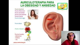 25 Auriculoterapia para bajar de peso y controlar la ansiedad Centro IMG [upl. by Labanna351]