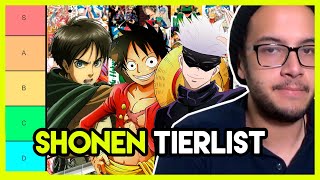 🔴LA TIERLIST DE SHONEN DEFINITIVA [upl. by Ahseniuq316]