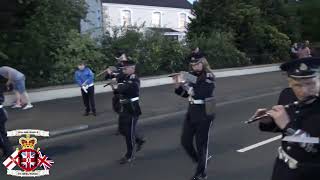 Castledawson FB  Pride Of The Orange amp Blue FB 45th Anniversary Parade 2024 [upl. by Danuloff623]