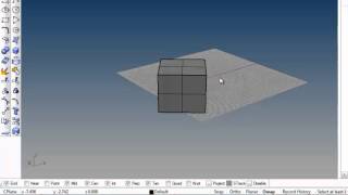 Tutorial Rhinoceros base ruotare un oggetto in 2dimensioni e in tre dimensioni [upl. by Romito]