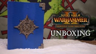 Total War WARHAMMER 2  Serpent God Edition Unboxing [upl. by Weslee]