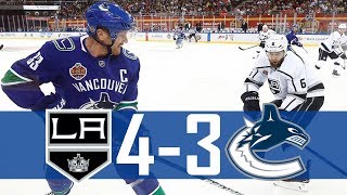 Canucks vs Kings  Beijing  Pre Season  Highlights Sept 23 2017 HD [upl. by Farika]