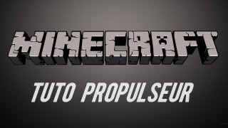 TUTOComment créer un propulseur dans Minecraft [upl. by Kirtley]