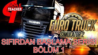 PROFİL AÇMA KONTROL VE GENEL AYARLAR EURO TRUCK SIMULATOR 2 ETS2Sıfırdan Başlama Serisi Bölüm 1 [upl. by Eicyaj]