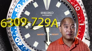 Watch Review Seiko 6309729A  The grandfather of the SKX [upl. by Olfe]