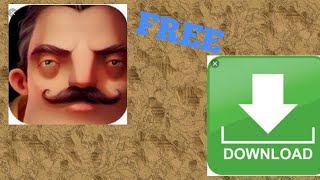 How To Download Hello Neighbor Alpha 1 100 Free [upl. by Eisnil640]