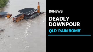 Brisbane and Gympie devastated by rain bomb flood  ABC News [upl. by Aniral]