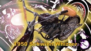 Clymer Manuals Schwinn Whizzer Vintage Scooter Moped Motorcycle Walk Around Video [upl. by Leroy169]