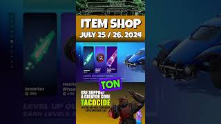 Fortnite Daily Item Shop Update Lockjaw Quest Pack and More July 26 2024 [upl. by Wald]