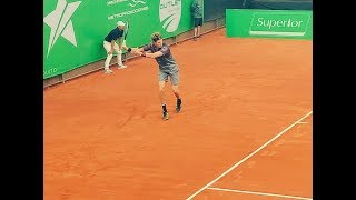 Nicolás Jarry vs Juan Pablo Paz  2017 Quito Challenger 1R HIGHLIGHTS [upl. by Aik391]